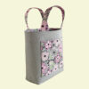 Three Quarters View of the Flower Power Mini Tote