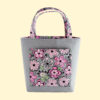 Kids Pink and Gray Small Tote Bag