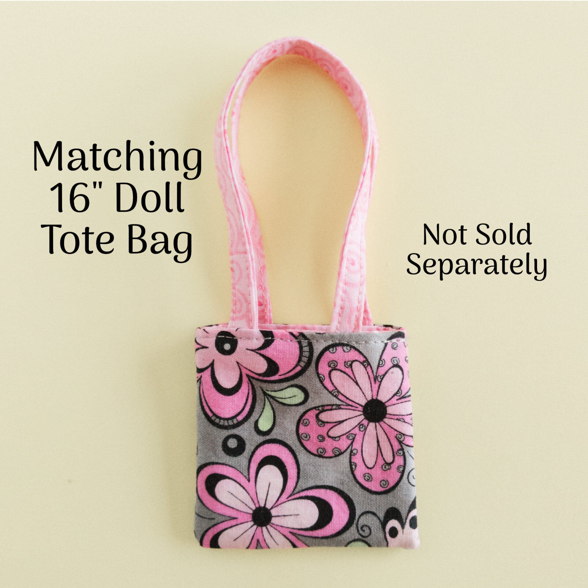16" Doll Tote