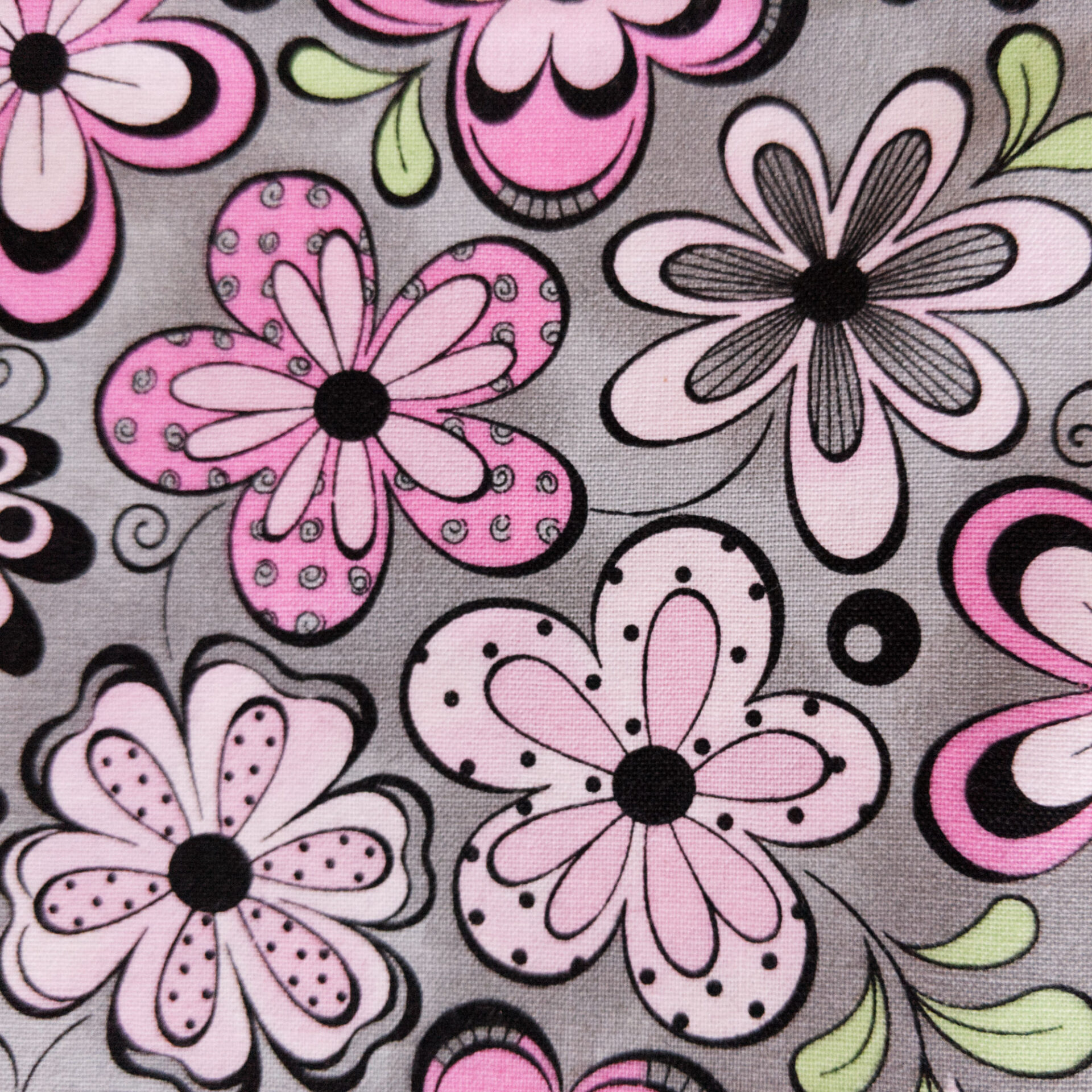 Small Zipper Pouch | Hippie Flower Mini Makeup Bag