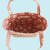 Inside of Floral Tote
