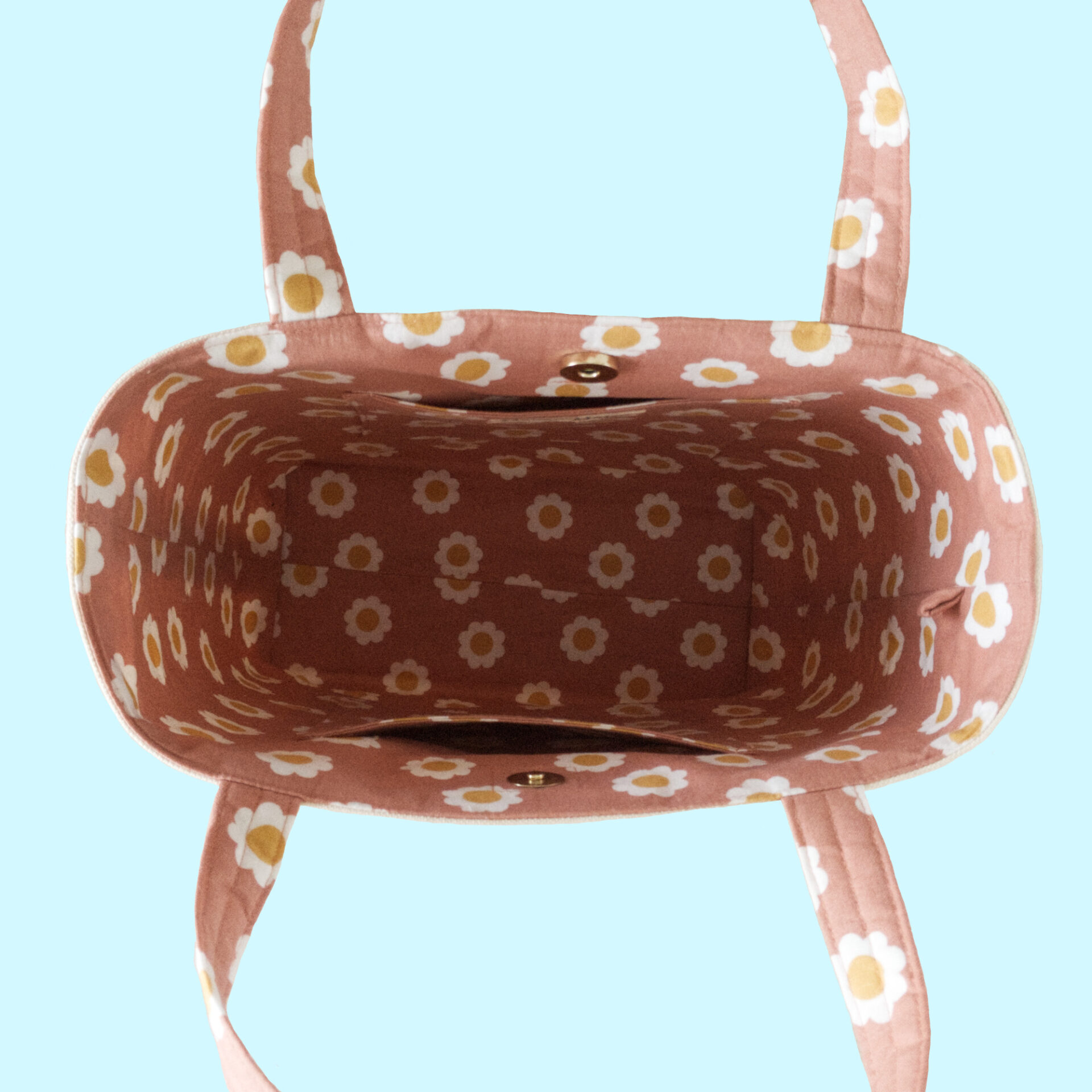 Mom Daughter Gift Tote Bags | Large Small Mini Totes with Pockets