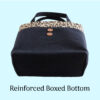 Bottom of Leopard Print Small Tote