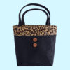 Leopard Print Small Tote