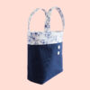 Dark Blue Mini Tote