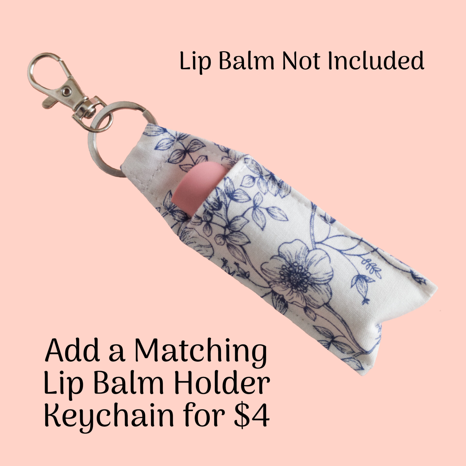Add a Lip Balm Holder Keychain for $4
