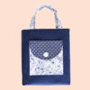 Navy Blue Large Tote