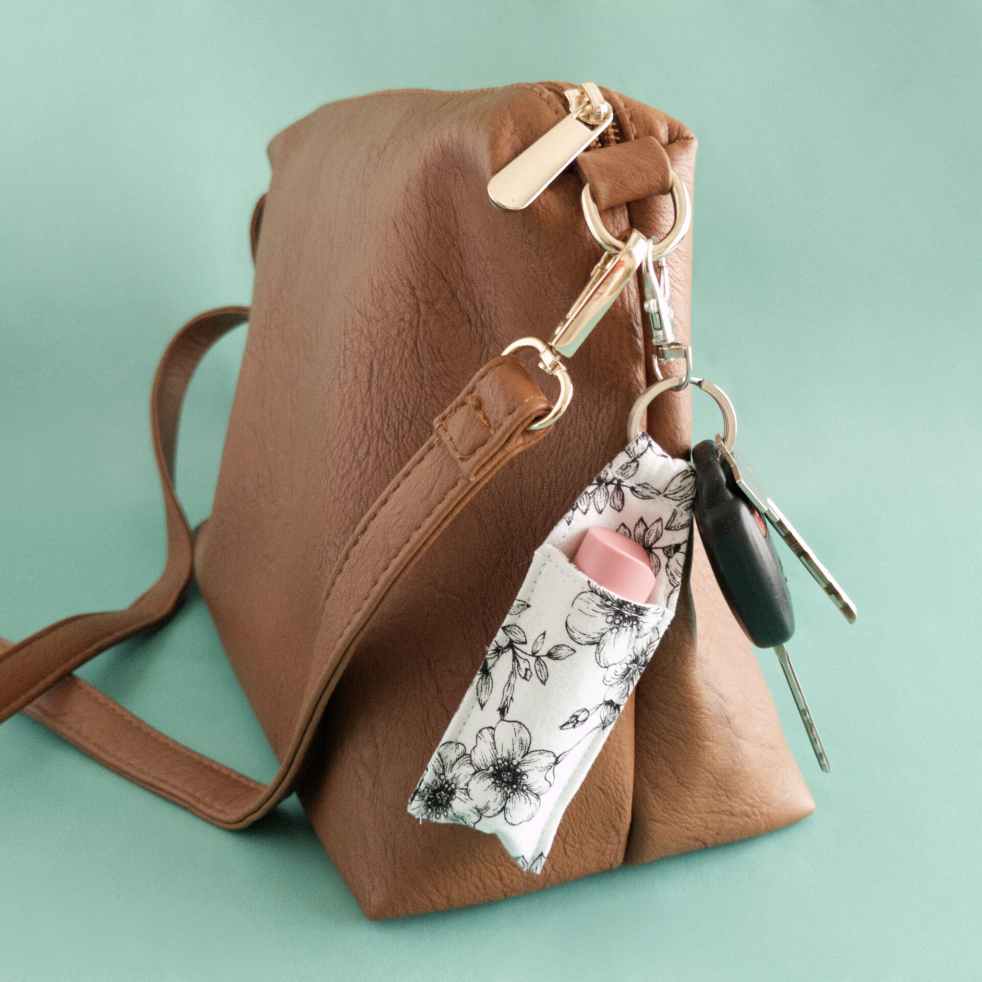 Lip Balm Holder Keychain | Gift Under  for Coworker Bulk Gift