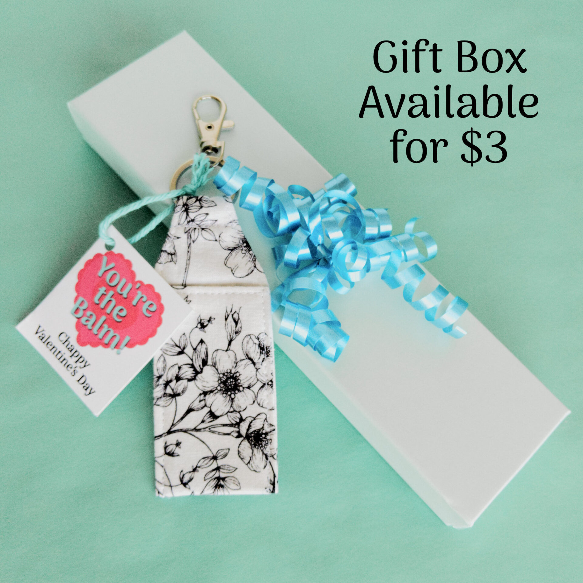 Lip Balm Holder Keychain | Gift Under  for Coworker Bulk Gift