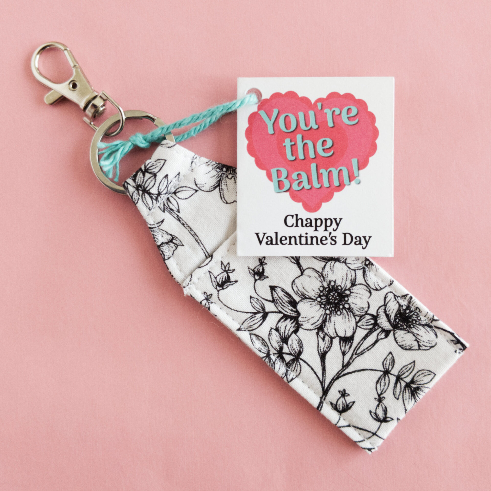 Keychain with Valentine's Card