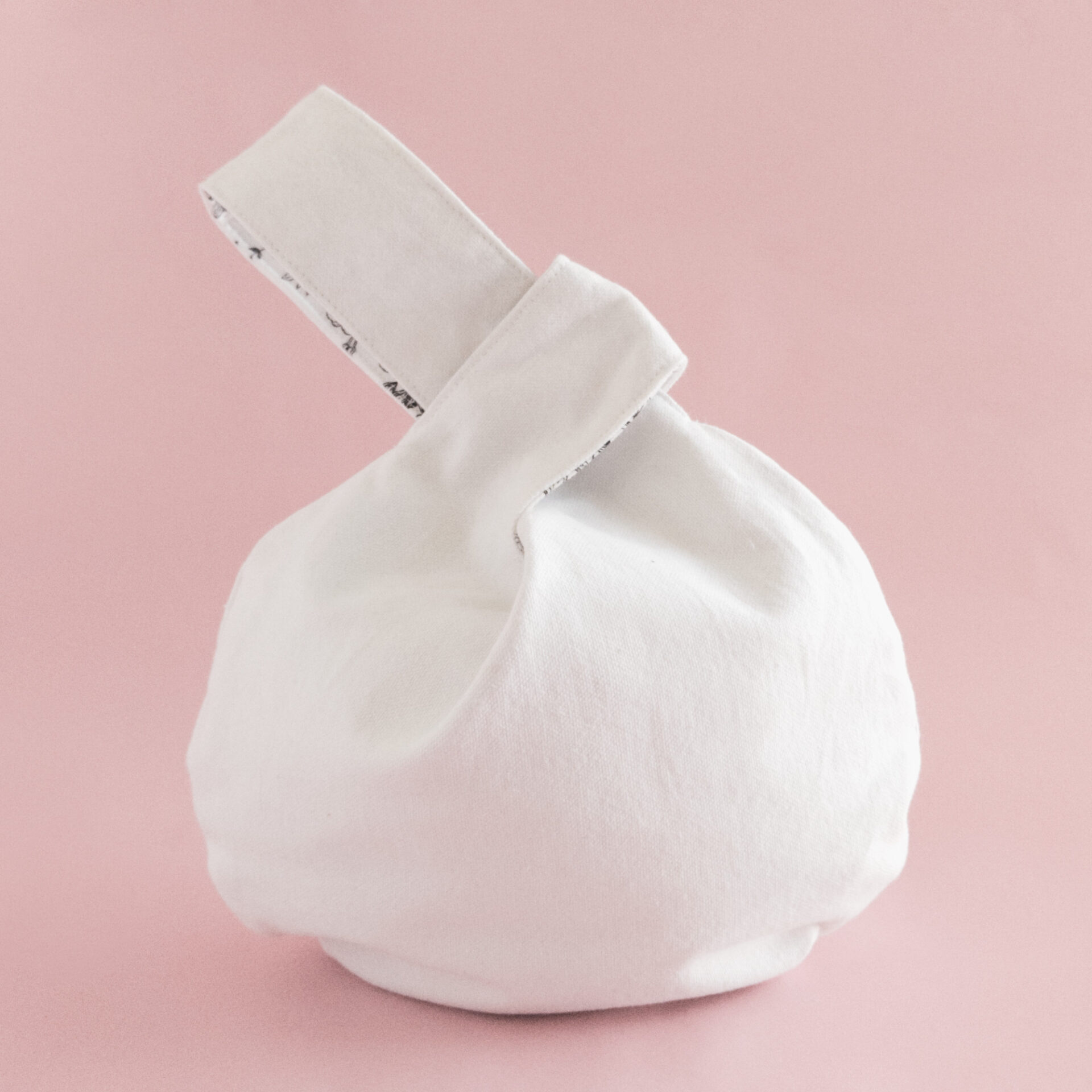 White Knot Bag