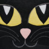 Black Cat Bag 1 Closeup of Cats Face