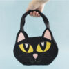 Black Cat Bag 2 Black Cat Bag for Halloween Trick or Treat Candy