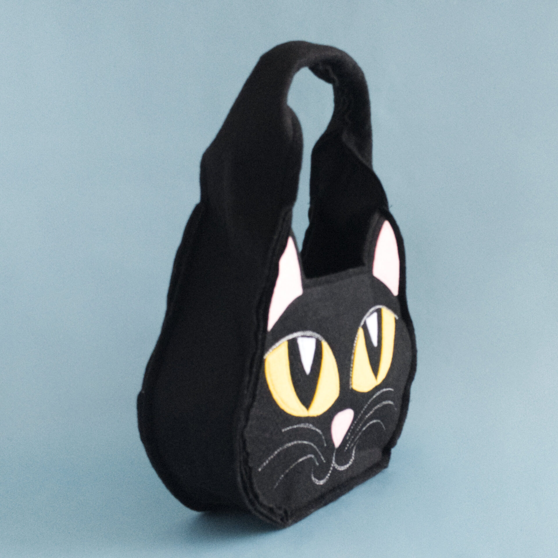 Black Cat Bag 8 Angled View of Tote