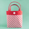 Candy Cane Small tote