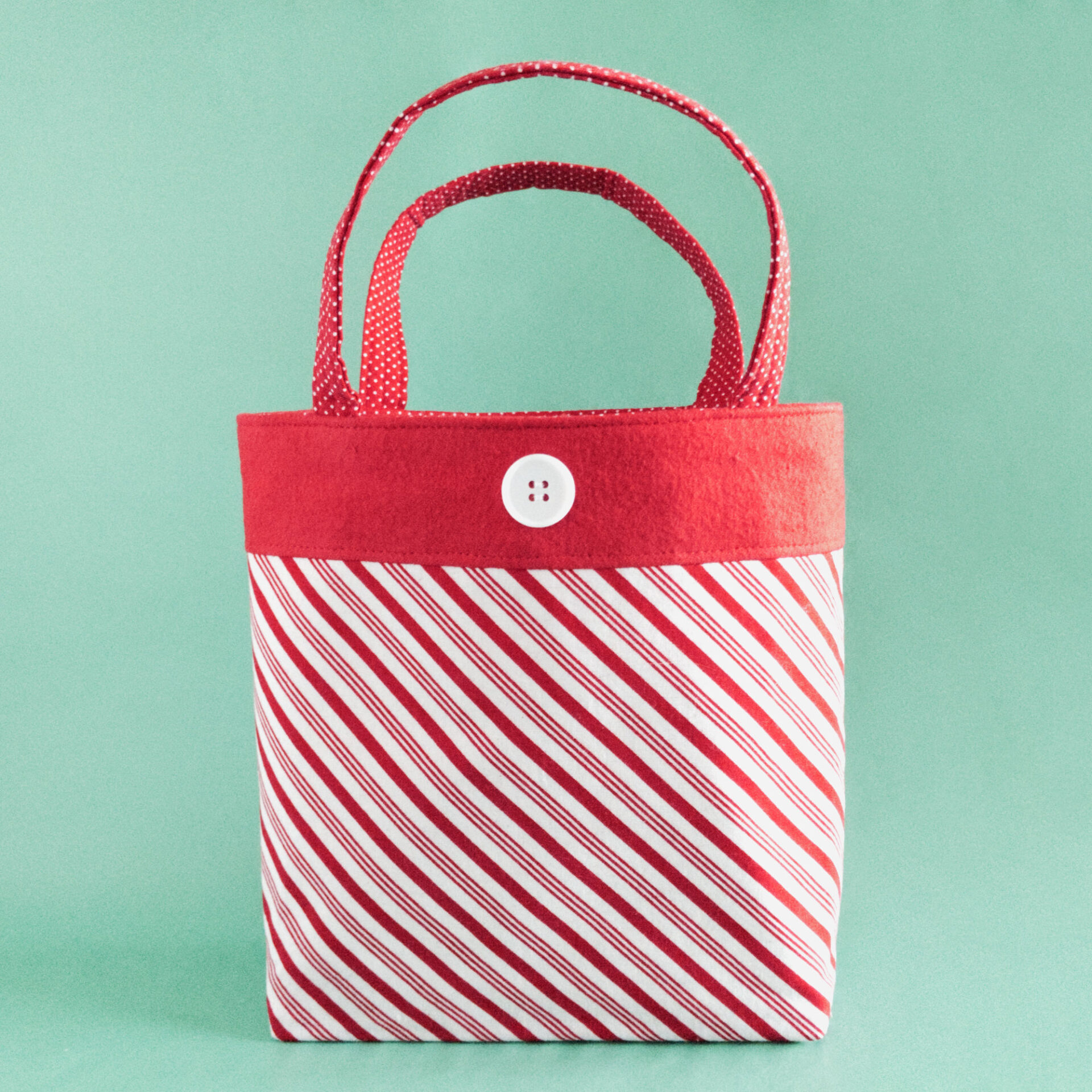 Candy Cane Small tote