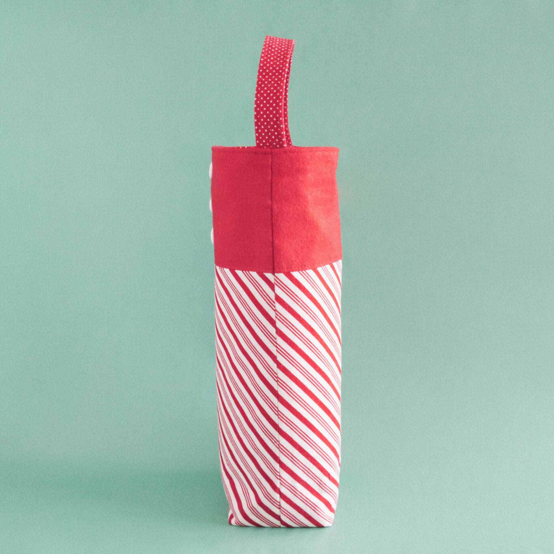 Side View of Wine Tote