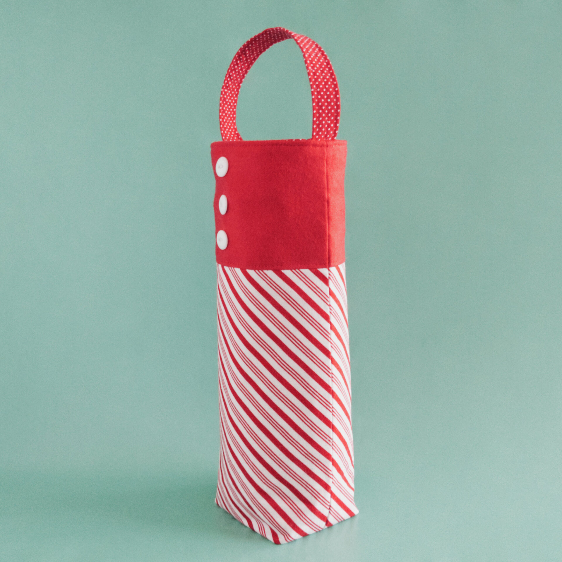 Angled View of Bottle Bag