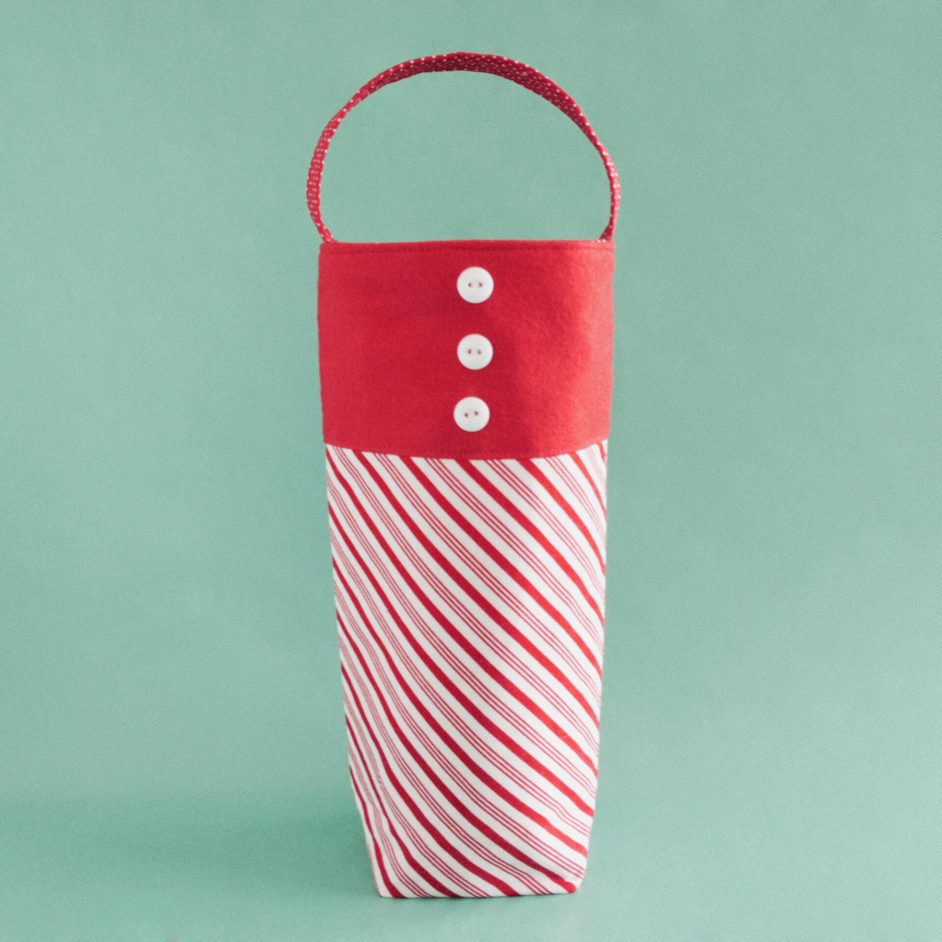 Christmas Wine Bag | Hostess Gift for Wine Lovers