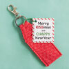 Red Keychain & Gift Tag