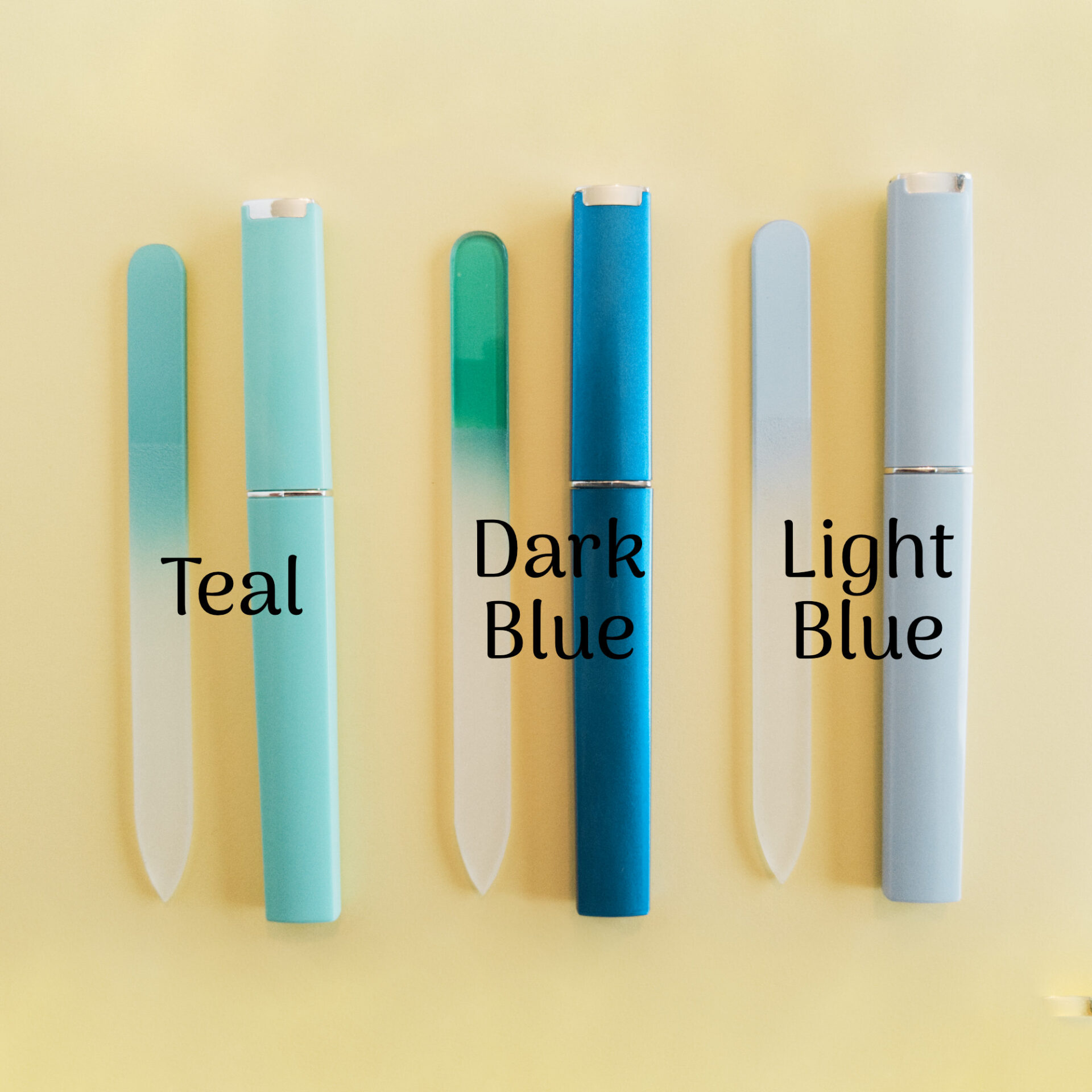 Teal, Dark Blue, Light Blue