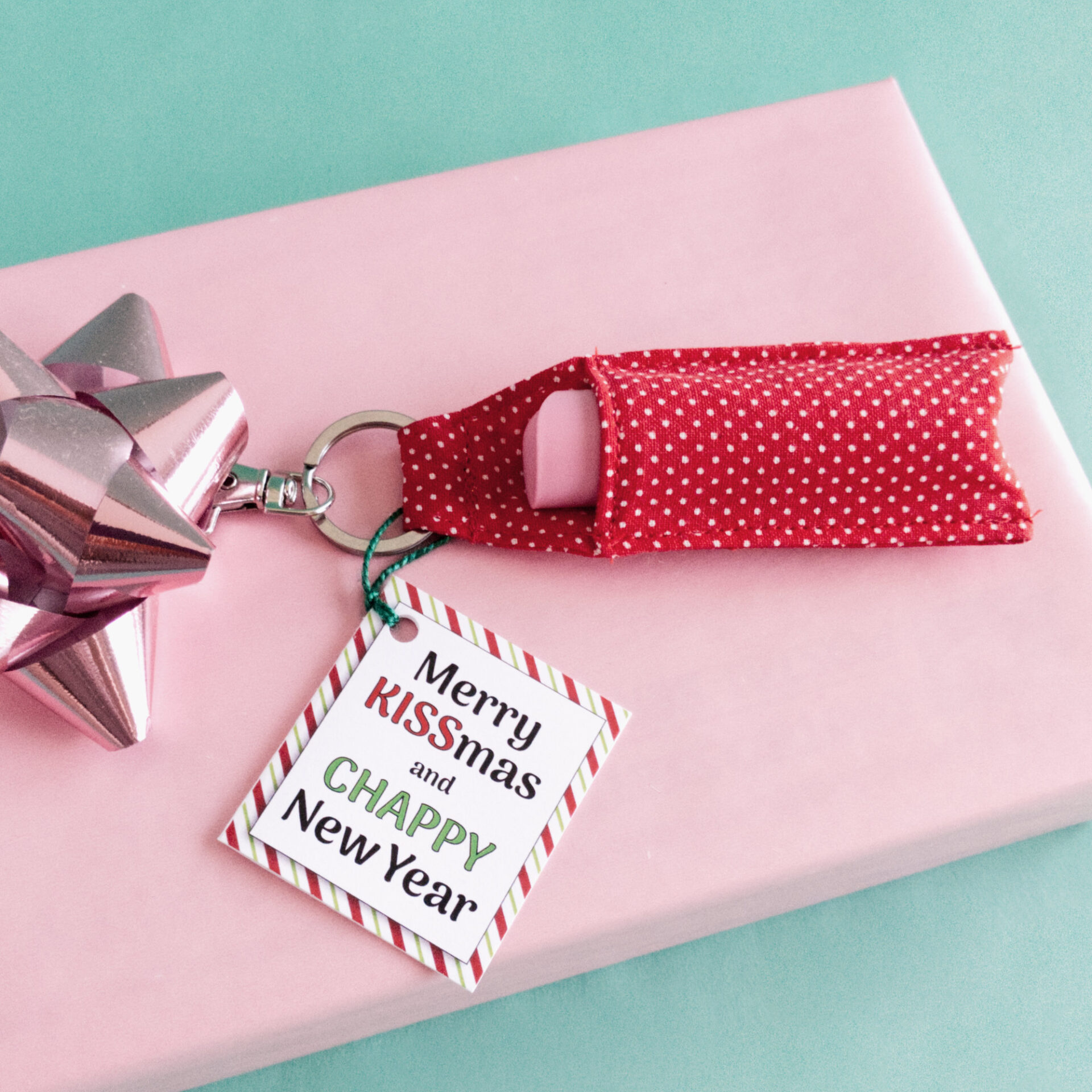 Keychain as Gift Topper