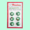 Stocking Stuffer of Christmas Magnets | Small Teacher Gift