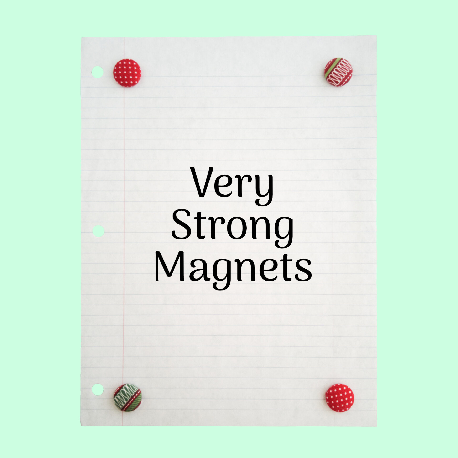 Christmas Teacher Gift of Mini Magnets | Stocking Stuffer