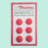 Red Pin Dot Magnets
