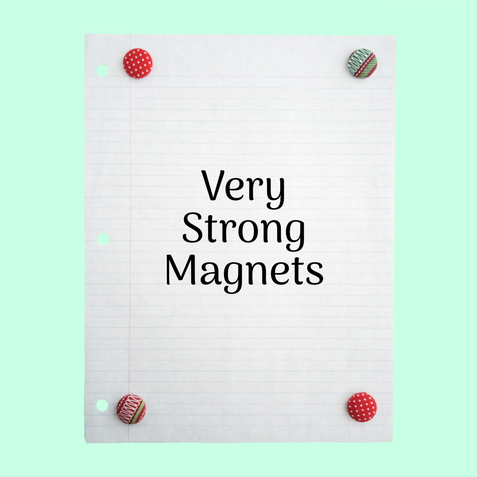 Christmas Coworker Gift of Mini Magnets | Small Teacher Gift