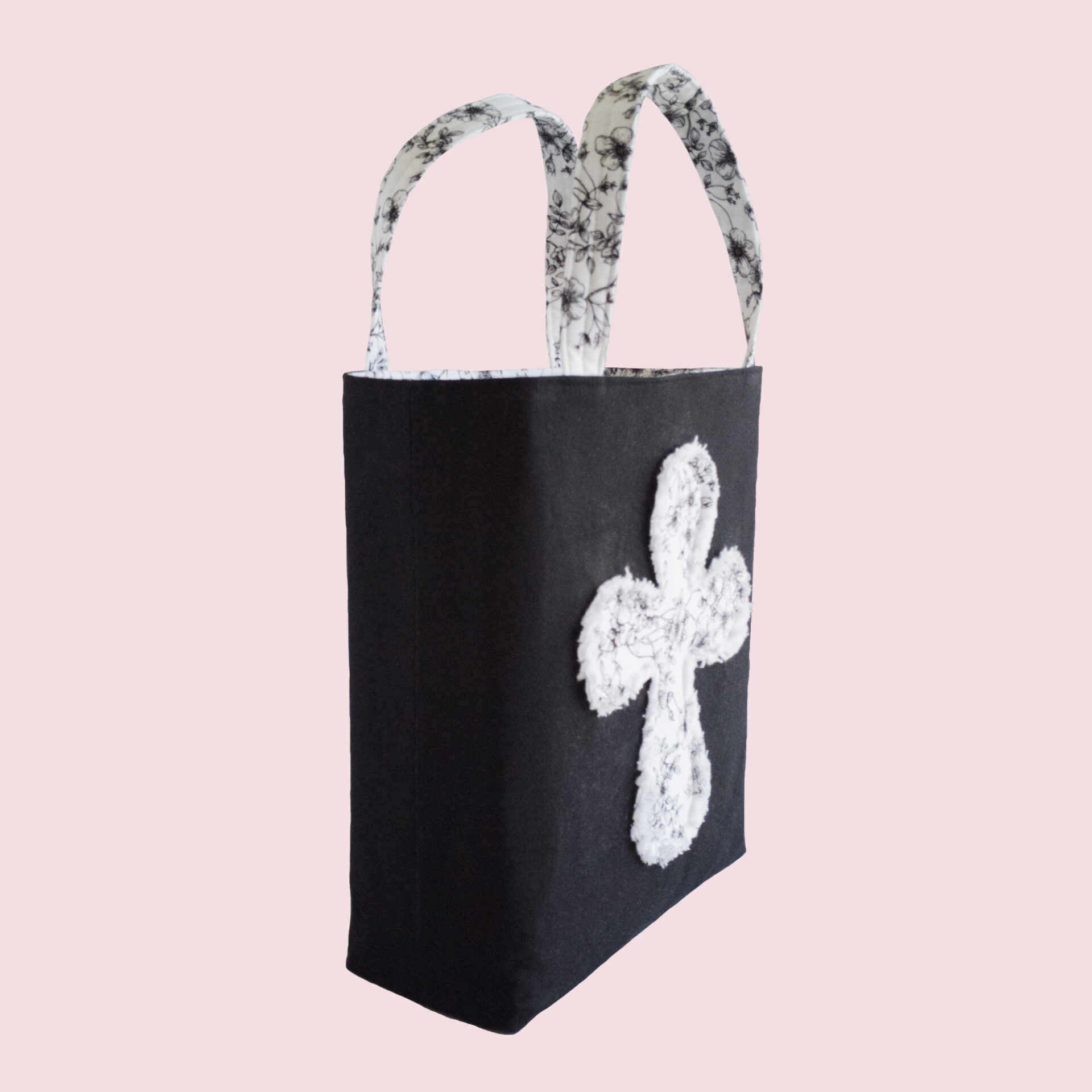 Bible Tote Bag with Pockets for Women