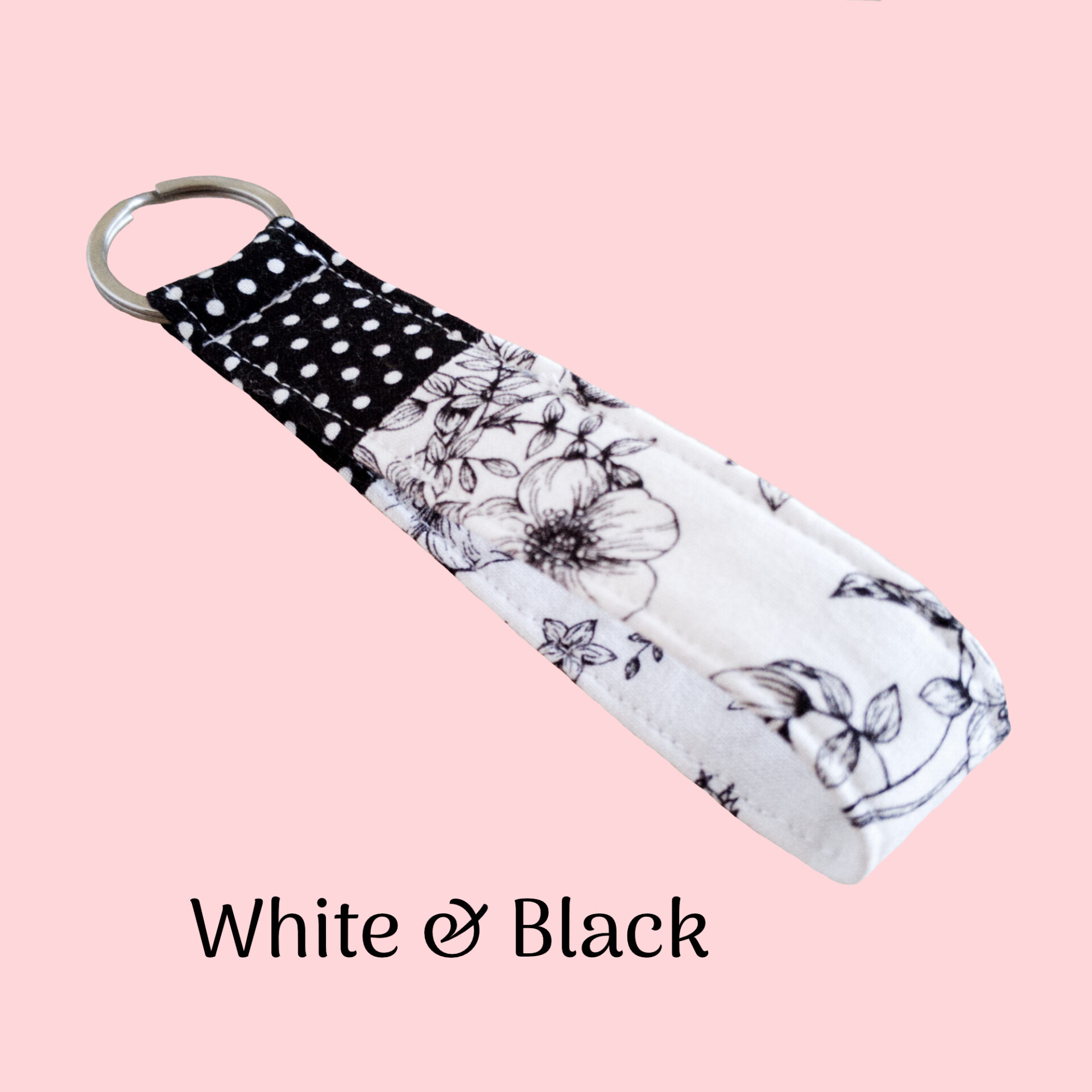 White and Black Strap