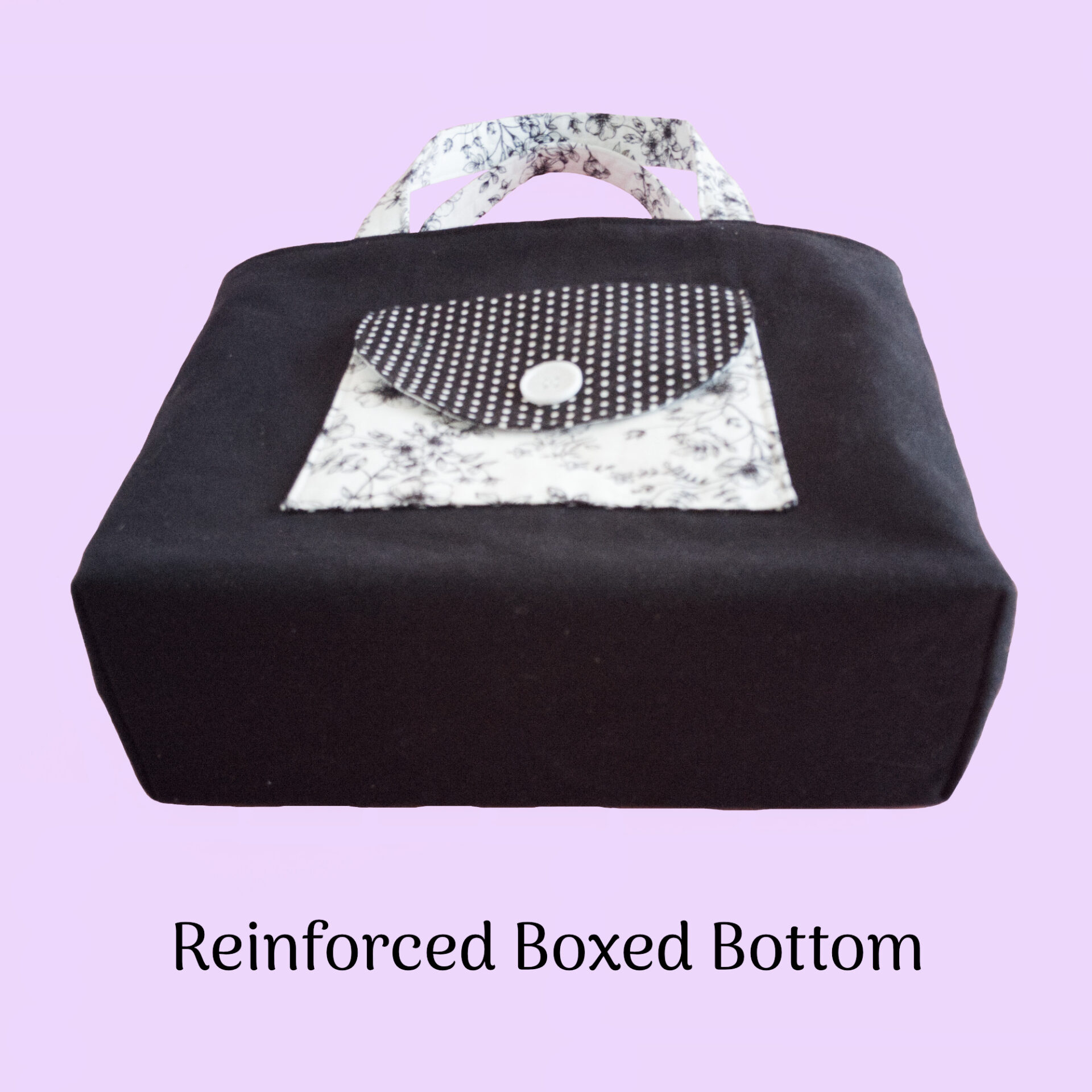 Tote Bag with Zipper and Pockets