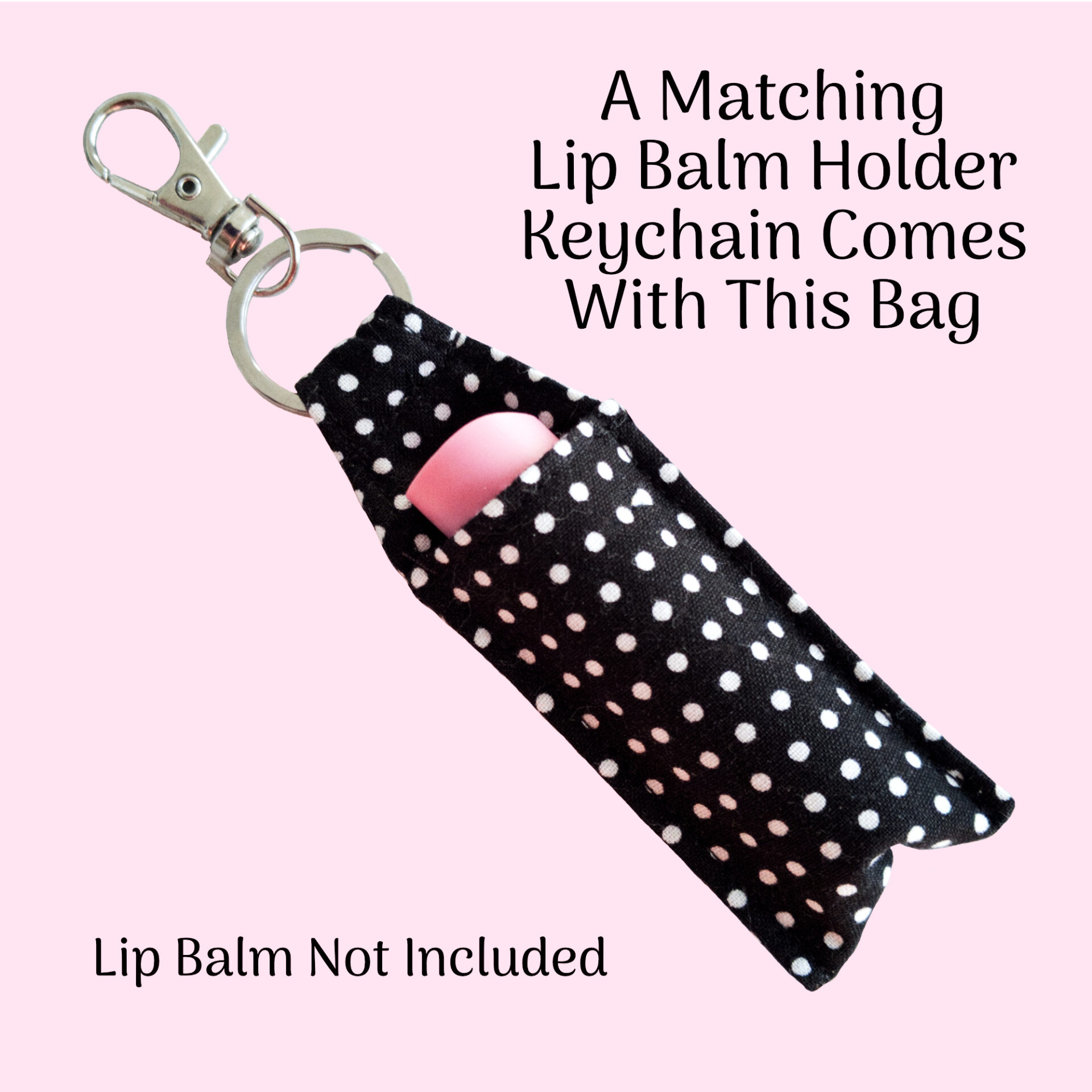 Lip Balm Holder Keychain