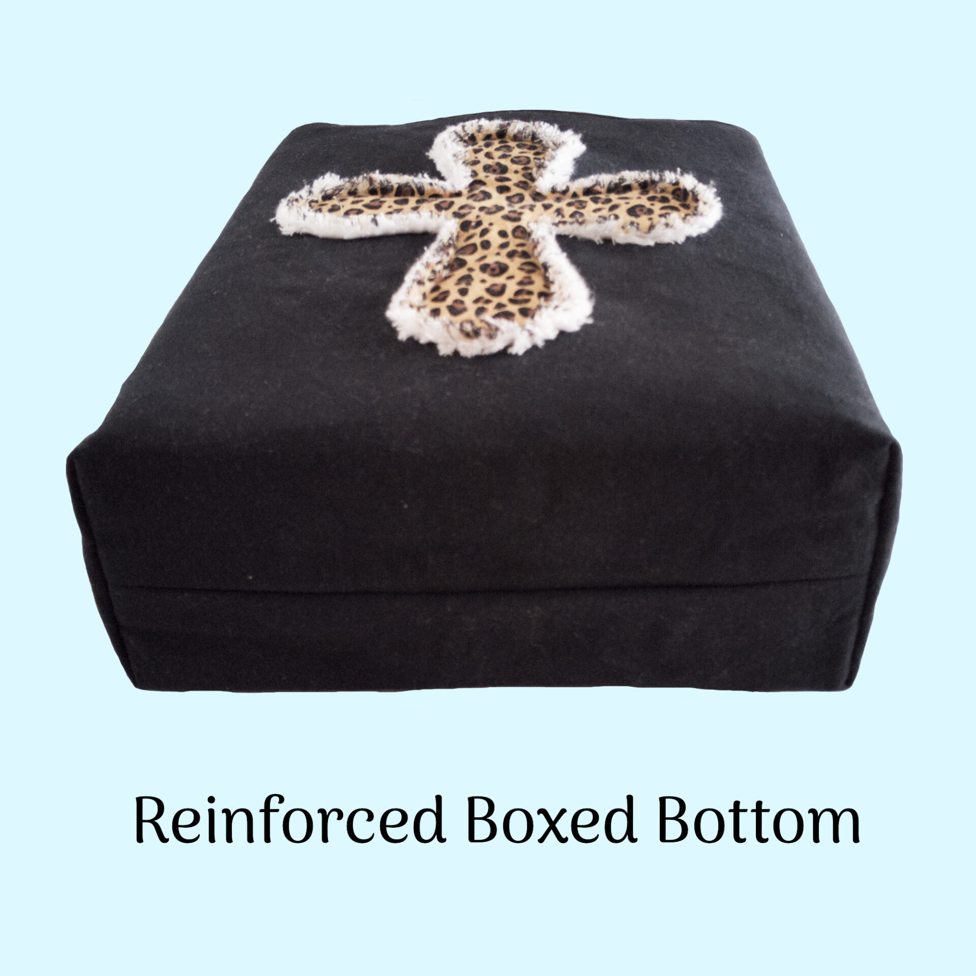 Bible Tote with Pockets | Large Cross Church Bag