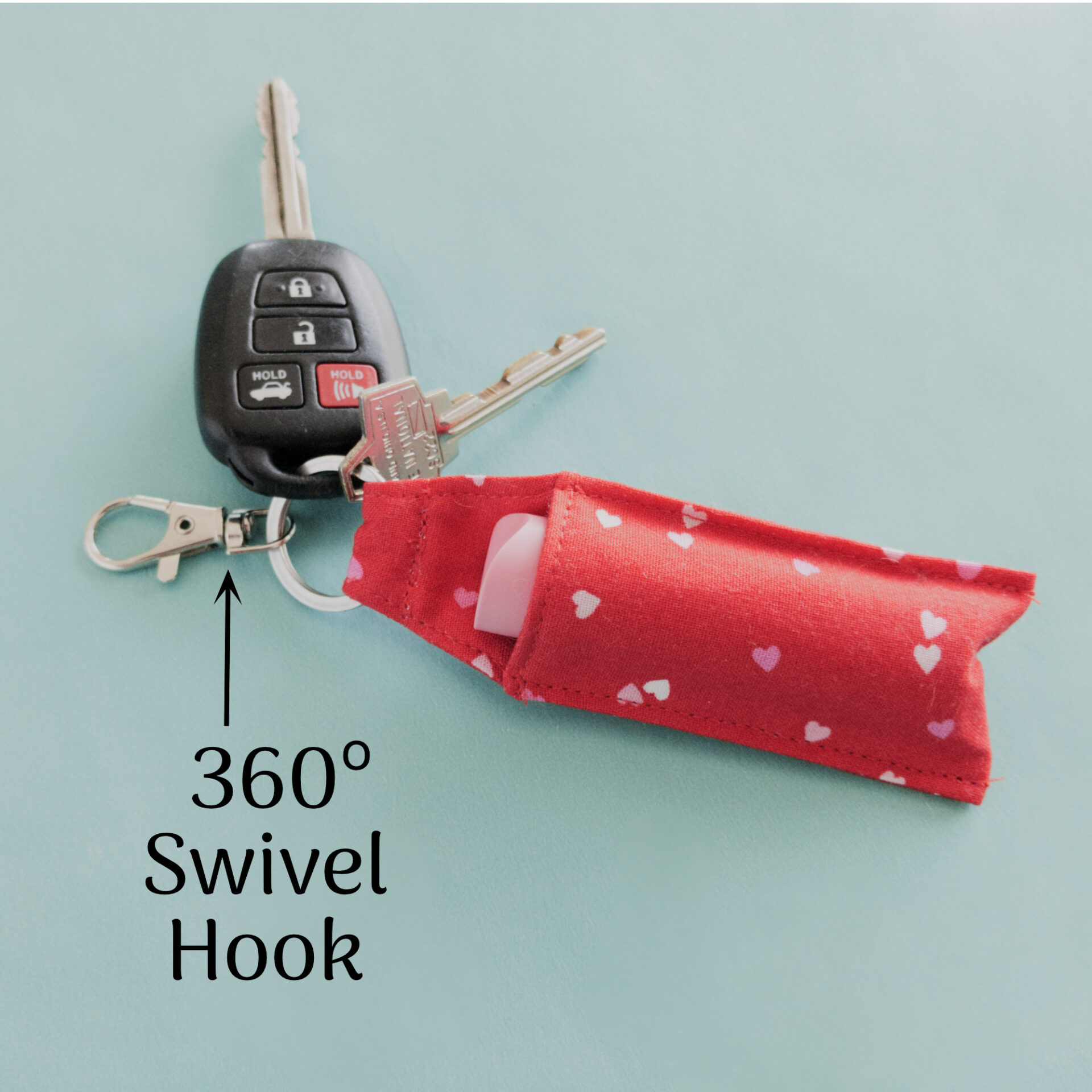 Heart Keychain for Valentine's Day Gift