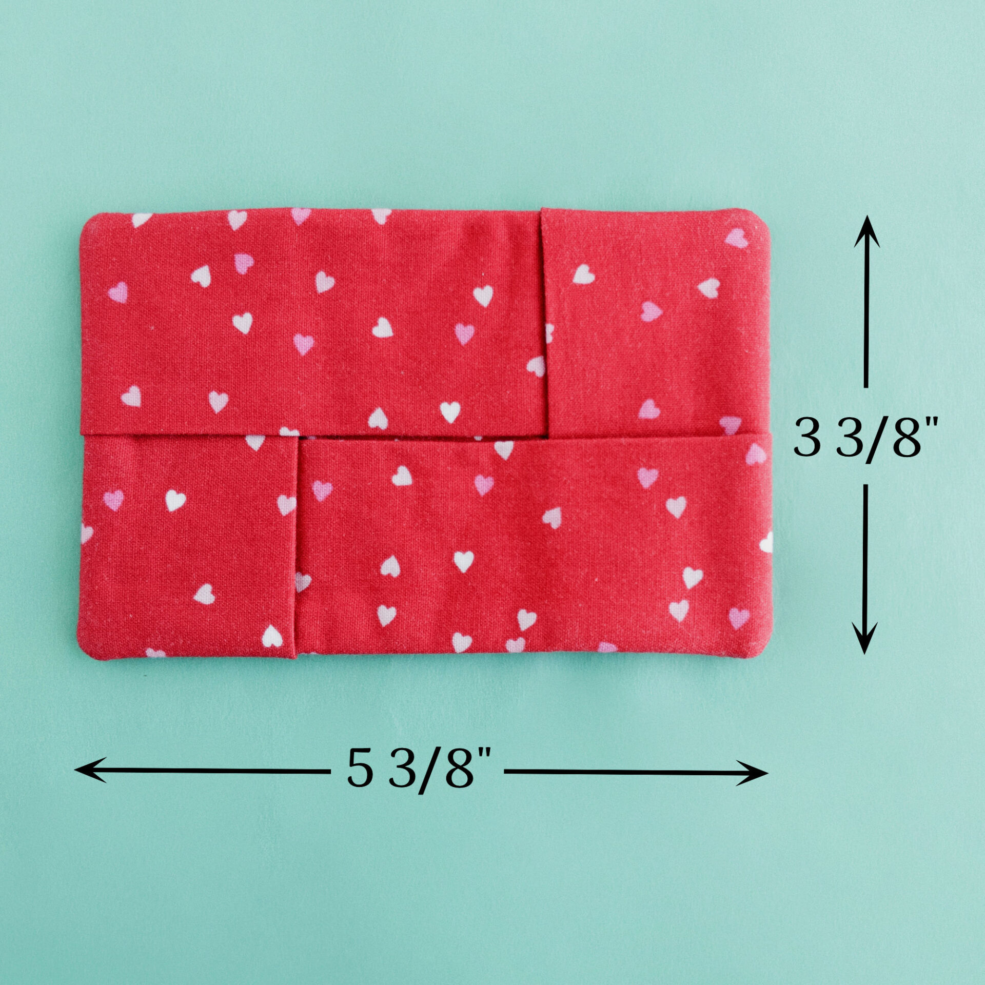 Hearts Tissue Holder | Pocket Travel Tissue Case