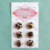 Leopard Print Valentine Magnets