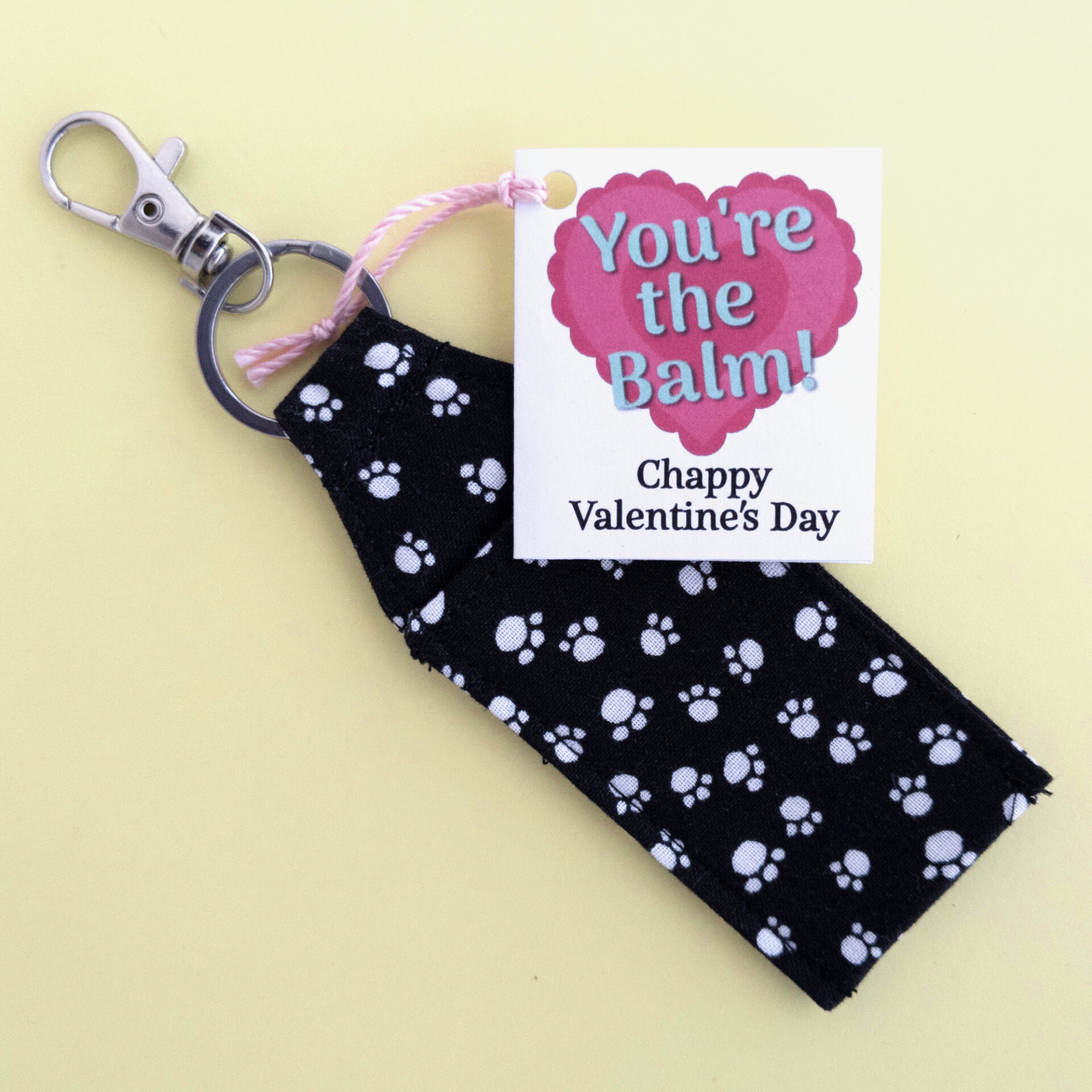 Paw Print Keychain 11 Dog Lovers Valentine Gift