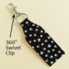 Paw Print Keychain 3 Back of Keychain