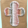 Frayed Cross Closeup