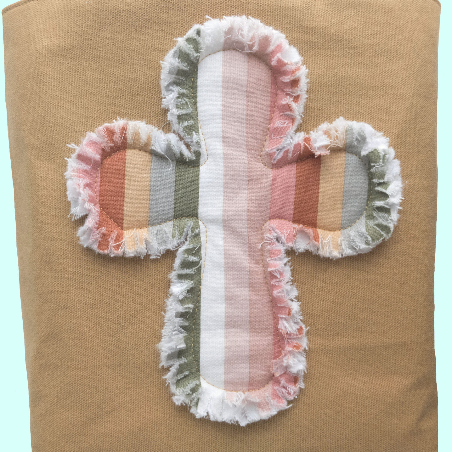 Frayed Cross Closeup