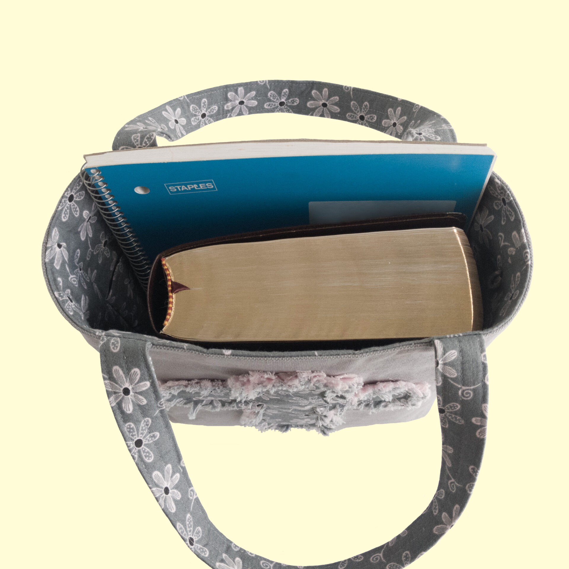 Inside of Bag with Bible