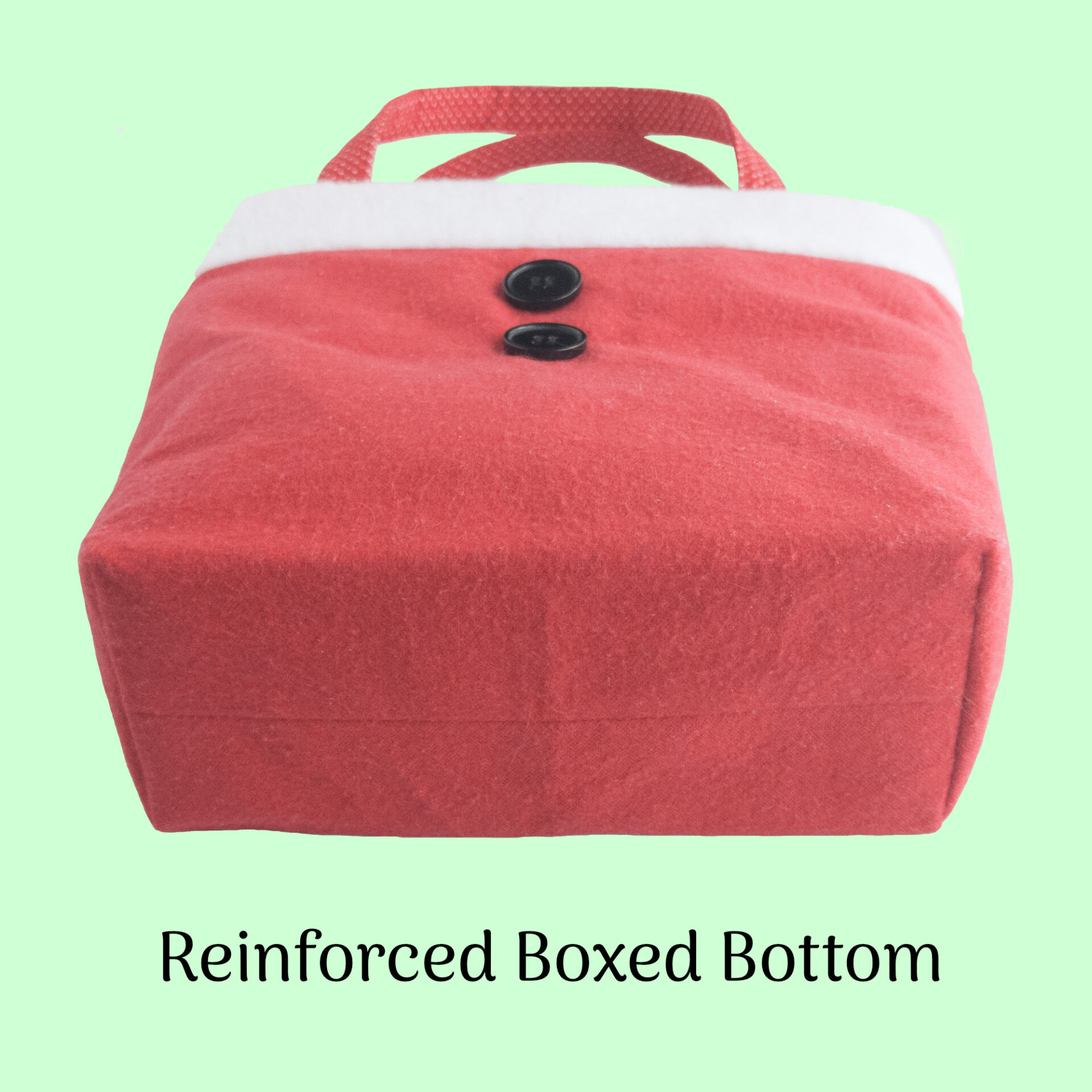 Santa Tote 5 Bottom of Santa Tote