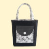 Black Tote Bag Canvas Tote Bag