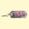 Hippie Keychain | Boxy Bag Keyring Zipper Pouch