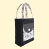 Lined Tote Bag Angled View of Bag