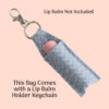 Lip Balm Holder Keychain