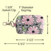 Small Keychain Pouch Measurements