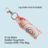 Lip Balm Holder Keychain